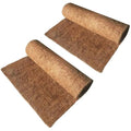 Hamiledyi Reptile Carpet Natural Coconut Fiber Tortoise Carpet Mat for Pet Terrarium Liner Reptile Supplies for Lizard Snake Chameleon Turtle Bedding Bunny Rabbit Mat (2 x Sheets) - size: 2 Packs/19.7 x 11.8 Inch