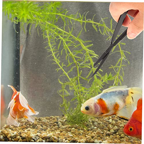 COLLBATH Stainless Steel Aquatic Plant Scissors Spring Trimmer Tool for Aquarium Terrarium for Underwater Plant Maintenance Easy to Use in Small Tanks Safe for Fish Care