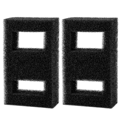 A1376 Spec Foam Filter Block Replacement for Fluval Aquarium Filter Media, for Fluval Spec Fish Tank - High Density Foam Block Insert Replacement for Large Breed Aquarium - 2 Pack