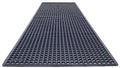 Rhino Mats KCT-310B K-Series Comfort Tract Anti-Fatigue Drain-Thru Mat, 3' x 10', Black - size: 3' x 10'