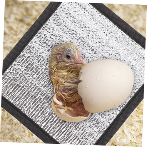 Toddmomy Heating Mat for Reptiles and Small Animals Self Heating Cat Pad with Pearl Cotton Easy to Provides Warmth for Leopard Gecko Hamster and Other Pets - size: 16.00X16.00X0.10CM