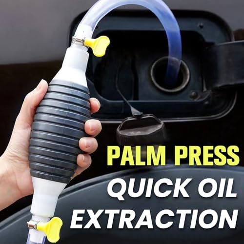 Multifunctional Liquid Siphon, Diameter Manual Fluid Extractor for Gasoline, Motor Oil, Fuel, Diesel, Water, Fish Tank, Aquarium, Upgrade with 3.2/4.9/6.5/9.8ft Hose (6.5FT) - color: 6.5FT