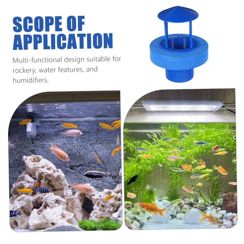 Portable Splash Guard for Humidifier Reusable Rockery Splash Guard Easy Installation Multipurpose Design for Fish Tanks and Indoor Material
