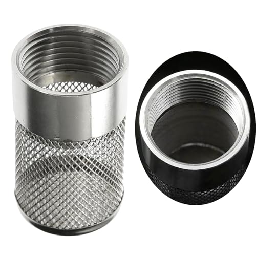 Hose Inlet Strainer Filter, 3/4 Inch NPT Thread Water Suction Strainer with 304 Stainless Steel Mesh, for Garden Irrigation System, High Pressure Washer Pump, Aquarium Tank Filtration(Dia 30mm) - size: Dia 30mm