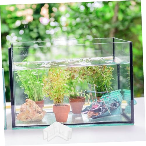 UPKOCH 10Pcs Aquarium Corner Guards Edge Protectors for Fish Tanks and Furniture Easy Installation Soft and Resilient Versatile Protection for Various Surfaces