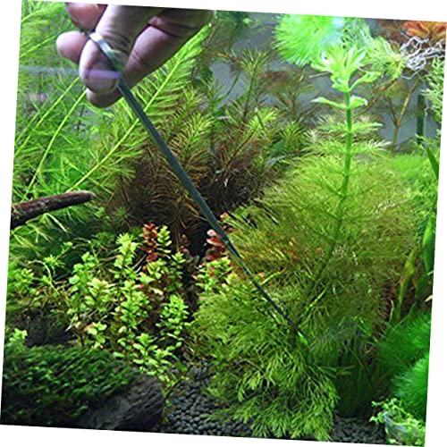 LIOOBO Aquarium Tool Set Tweezers and Scissors for Aquatic Plant Care Stainless Steel Material