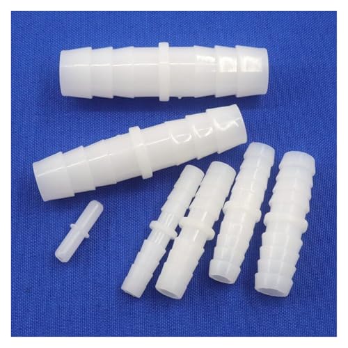 5~200pcs 3-14mm Food Grade Barbed PE Connectors Aquarium Fish Tank Air Pump Hose Joint Soft Water Pipe Equal Coupling Connector(5mm PP,50pcs) - color: 5mm PP, size: 50pcs