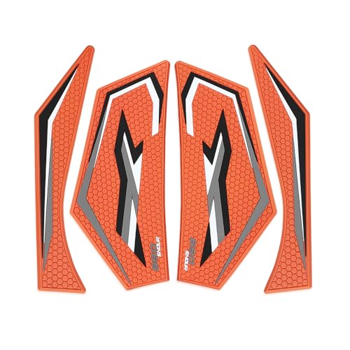 For 690 Enduro R 690 SMC R 2024 2023 2022 2021 2020 2019 motorcycle tank pad Fuel tank sticker accessories fuel tank pad anti-slip side fuel tank pad knee pad grip pad - color: 690 Enduro R orange
