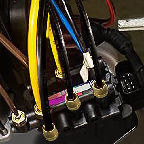 Push to Connect Fittings - 3/4 Inch Tube OD Pneumatic & Air Line Fittings - 5pcs - color: DOT Air Fittings Union, size: 3/4 Inch