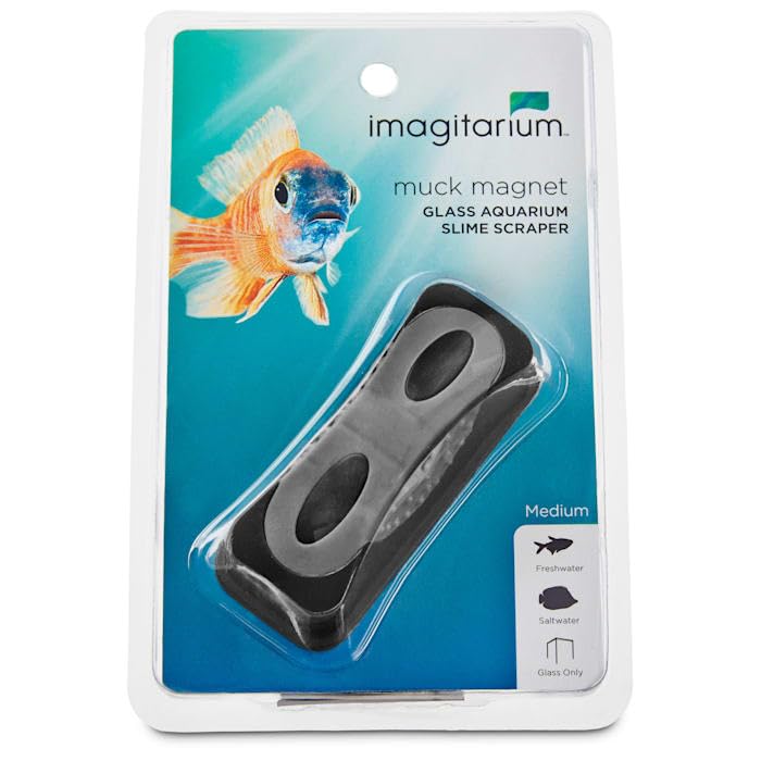 imagitarium by Petco Medium Muck Magnet Glass Aquarium Scraper