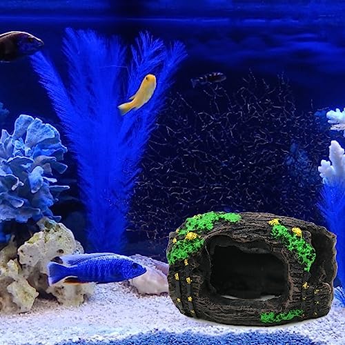 Fishtanks Resin Decoration Aquariums WineBarrel House Landscaping Decorations Cave House Shelter House Ornament