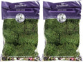 Super Moss Mood Moss Preserved Natural Green 1200cuin, Fresh Green, 200 in3 Bag (Appx. 8oz) (21539) (Pack of 2) - color: Fresh Green, size: 8 Ounce (Pack of 2)