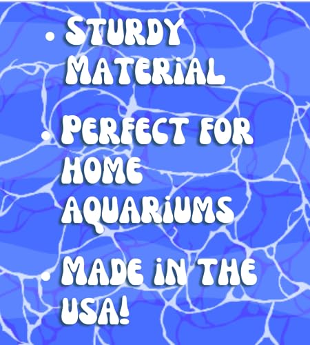 Chatelet Aquarium Underground Tunnel | Fish & Shrimp Hideout for Aquariums | Unique Underground Viewing Tunnel | Made in USA (Gray) - color: Gray