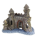 Aquarium Decoration Small Resin Castles Hideouts Stone Cave Hide House Fish Tanks Accessories for Betta Shrimp