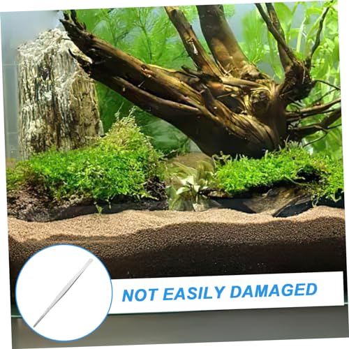 Straight Tweezers Stainless Steel Aquarium Tools for Planting Water Plants Comfortable and Flexible Design for Easy Use Fish Tanks