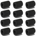 Pool Hose Tail scrubbers,12 Pack Tail Sweeps Scrubber Replacement High Density Sweep Hose Scrubber Pool Pre-Filter Intake Sponge as Polaris Pool Cleaner Parts Fits for Polaris Vac-Sweep Pool Cleaner