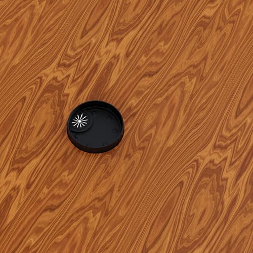 Desk Grommet 3-1/8 Inch 80mm, Zinc Alloy Computer Desk Wire Hole Cover, Office Desktop Cord Cable Hole Metal Ring, Black - size: 3-1/8" Black