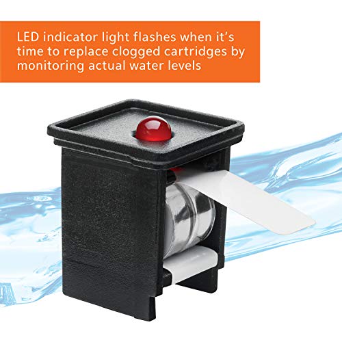 Aqueon QuietFlow 75 LED PRO Aquarium Fish Tank Power Filter For Up To 90 Gallon Aquariums