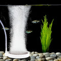 Fish Tank Air Stone, 2 Inch Nano Ultra-High Dissolved Oxygen Diffuser Bubbler, Make Super Tiny Bubbles for 2-30 Gall0n Hydroponics and Aquarium Fish Tank - size: 2 Inch, for 2-30 Gal