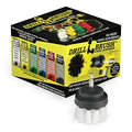 Cleaning Supplies - Scrub Brush - Car Detailing Products - Detailing Brush - Wheel Brush - Carpet Cleaner - Upholstery Cleaner - Drill Brush - Soft Bristle Brush - Aluminum - Car Cleaning Detail Brush - color: White
