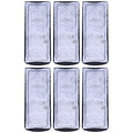 Watris Veiyi Fish Tank Filter Cartridge, 6Pcs Aquarium Filter Cotton Replacement, Wall Mounted Filter Accessory Cartridge Carbon Supplies, 5.3x2.2in