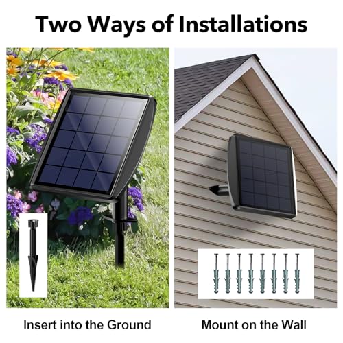 POPOSOAP 3-in-1 Solar Pond Lights, Warm White Underwater Pond Lights, IP68 Waterproof LED Fountain Lights for for Pond, Fountain, Pool Waterfall Decoration Garden Patio (3 Lights)-P63H - size: 3 Warm White Lights-Solar Powered