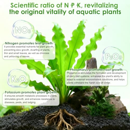 HC034 Aquarium Plant Liquid Fertilizer - Advanced Macro Nutrient Solution for Freshwater Planted Tanks, Promotes Root & Leaf Growth, 150ml/500ml/1000ml (150mL) - color: NPK Fertilizer, size: 150mL