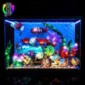 BrickBling LED Light Compatible with Lego Tropical Aquarium 10366, Decoration Lamp Compatible with Lego Tropical Fish Tank- Excluding Model (RC Version Light) - style: RC Version Light
