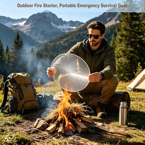 Fresnel Lens Magnifier, Diameter 200mm (7.9''), Focal Length 200mm, Acrylic Lens (not Glass), for Physics Classroom, Solar Heating, Magnifiying, Fire Starter. (Focal Length 200mm) - size: Focal Length 200mm