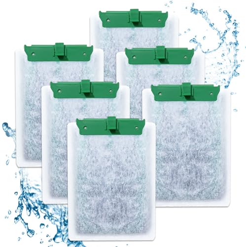 Medium Filter Cartridges Compatible with Tetra Whisper Bio-Bag Filter Cartridges Medium for Aquariums 10i IQ10 PF10, Fish Tank Filter Cartridges Power Filter Replacement for Tetra Filter, 6 PCS - size: Medium,6 Pack