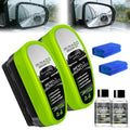 2PCS Automotive Oil Film Cleaning Brush, 2026 Upgrade 2.0 Oil Film Remover Improves Clarity and Visibility for Car Windows, 150ml Universal Windshield Cleaning Brush for All Glass Surfaces