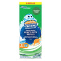 Scrubbing Bubbles Toilet Bowl Wand Cleaner Refills, Fresh Brush Heavy Duty Cleaner Toilet Refill Pads, Removes Limescale & Odors, Citrus Scent, 8 Count (Pack of 1) - size: 8 Count (Pack of 1)