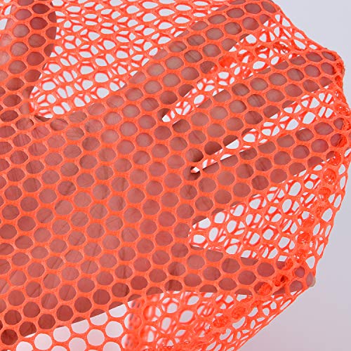 Coopay 2 Pieces Butterflies Fishing Net Catching Bug Floating Bait Beach Nets for Outdoor Playing - color: Green + Orange