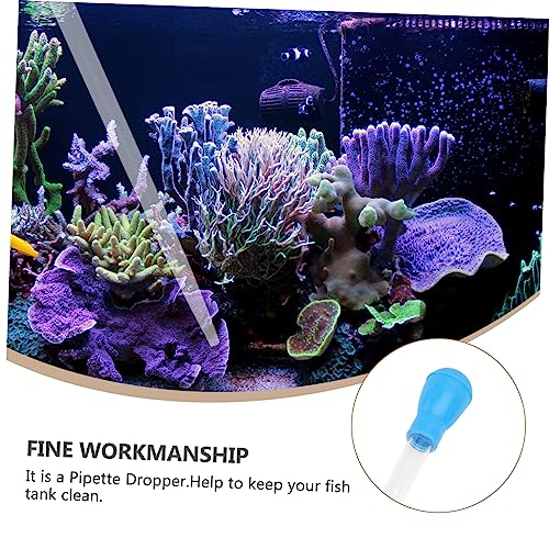 BESPORTBLE 3pcs Aquarium Clean Pipette Dropper Fish Tank Cleaner Vacuum 50ml Tool Kit for Aquarium Cleaning Chemical Safe Dropper for Water Change