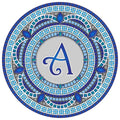 Custom Monogram Design Pool Mat, Decorative Pool Emblem, Choose Leter and Size, Easy to Install and Remove - size: 29" in Diameter, style: Letter "A"