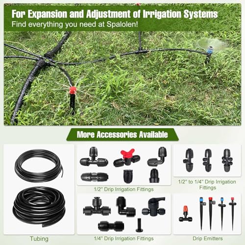 10 Pack Quick Connect 1/4" Drip Irrigation Shut Off Valve, Universal Drip Irrigation Tubing Coupling Valve, Leak Free Connector Locking Fitting for Sprinkler or Drip Irrigation System - size: 10PCS 1/4" Drip Irrigation Shut Off Valve
