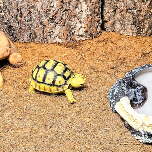 Hamiledyi 118x11.8in Reptile Carpet Coconut Fiber Substrate Large Snake Bedding Coco Liner Roll Mat for Bearded Dragon Tortoise Lizard Habitat Pad Garden Decoration - size: 11.8x118inch