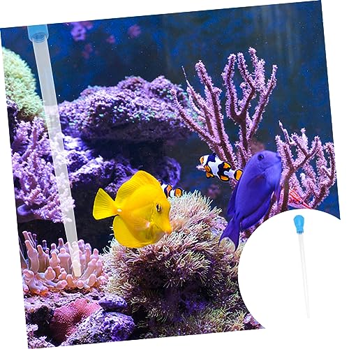 BESPORTBLE 3pcs Aquarium Clean Pipette Dropper Fish Tank Cleaner Vacuum 50ml Tool Kit for Aquarium Cleaning Chemical Safe Dropper for Water Change
