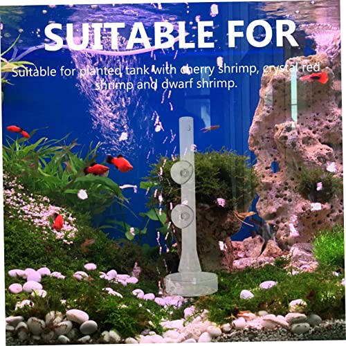 UPKOCH 1Set Fish Feeder with Cup Durable Shrimp Dish Premium Aquarium Elegant Design for Shrimp Tanks and Fish Tanks
