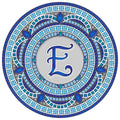 Custom Monogram Design Pool Mat, Decorative Pool Emblem, Choose Leter and Size, Easy to Install and Remove - size: 29" in Diameter, style: Letter "E"