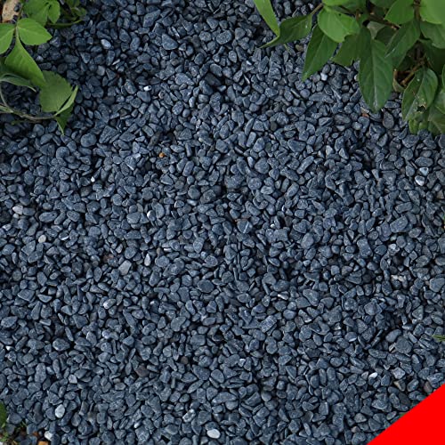 18lb Black Cactus Pea Gravel Rocks,1/4 Inch Pebbles for Indoor Plants, Natural Succulent Rock and River Rocks Decorative for Aquariums, Vases, Outdoor Gardening, Top Dressing for Potted Plants - color: Black Galaxy, size: 18LB