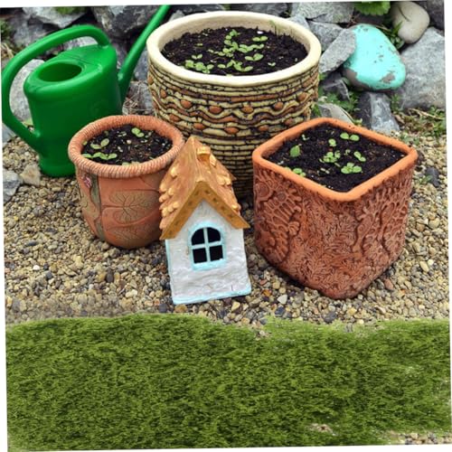 1set Realistic Artificial Moss Mat for Indoor and Outdoor Decoration Lifelike Imitation Moss Pad for Crafting Garden and Home