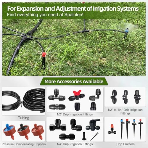 100 Pack Drip Irrigation Stakes for 1/8" to 1/4" Inch Drip Irrigation Tubing Hose Irrigation Support Stakes 5.79" H Suitable for Raising the Height of Drip Emitters/Heads or Drip Irrigation Parts - size: 100PCS Drip Irrigation Stakes