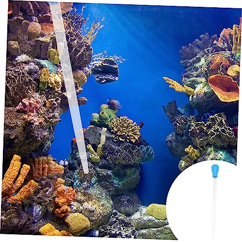 BESPORTBLE 3pcs Aquarium Clean Pipette Dropper Fish Tank Cleaner Vacuum 50ml Tool Kit for Aquarium Cleaning Chemical Safe Dropper for Water Change
