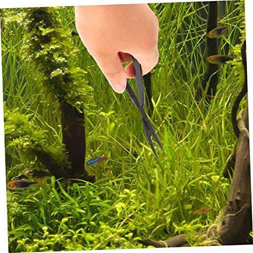FRCOLOR Underwater Plant Scissor Durable Aquarium Clipper Ergonomic Spring Trimmer for Aquascaping and Fish Tank Maintenance Precision Tool for Pruning Aquatic Plants