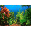 AOFOTO 12x8ft Aquarium Backdrop Decoration Blue Ocean Fish Deep Water Plants Seabed Scene Underwater Scene Background for Photography Kids Adults Birthday Party Events Photo Studio Props Vinyl - size: 12x8ft