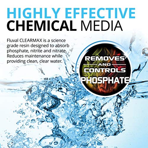 Fluval ClearMax Phosphate Remover, Chemical Filter Media for Aquariums, 100-gram Nylon Bags, A1348, All Breed Sizes, 3 Count (Pack of 12) - size: 3.52 oz (Pack of 12)