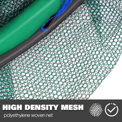 Floating Fish Basket 41/73 Gallons Extra Large for Live Caught, Fully Foldable Fishing Net Holder for Bait Live Well Collapsible Mesh Fishing Holder Cage