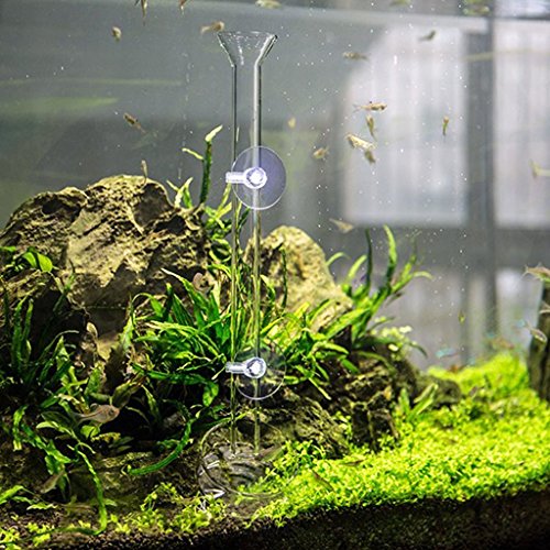 SGerste Shrimp Feeding Food Tube for Aquarium Fish Tank Length - 350mm