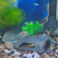 Aquarium Ornament Hollow Hole Log Tree Tunnel Cave Fish Tank Decoration Big Size